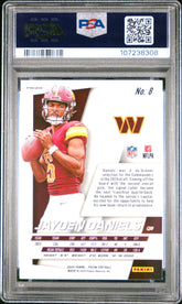 2024 Panini Prizm Prizm Flashback Rookie Jayden Daniels #8 PSA 8